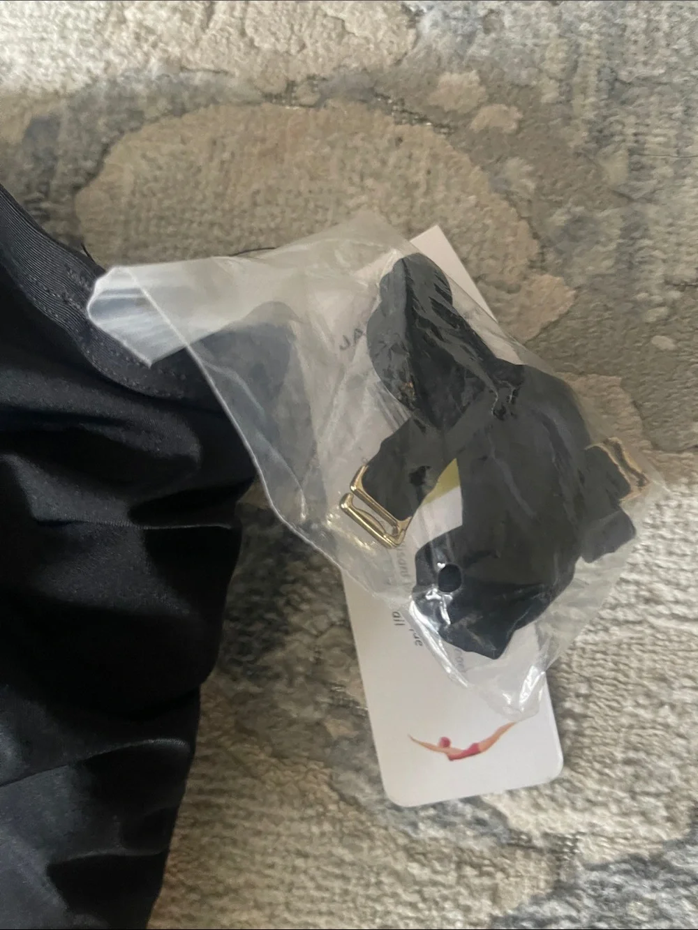Jantzen NWT Black Ruched One-Piece Swimsuit